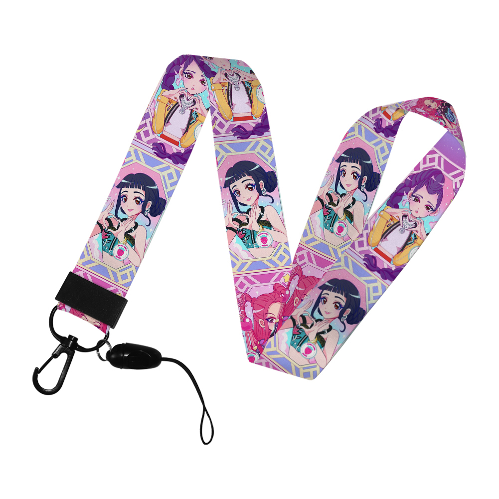 Card Case Cover CUSTOM Lovely Cartoon K Singer Hot Group Anti-Lost Phone Neck Lanyards Satin Card Holder Accessories Image 5