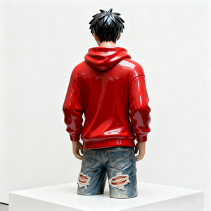 Scultura in Vetroresina Personalizzata a Grandezza Naturale, Scultura <span class=keywords><strong>Maschile</strong></span> in Resina su Misura per <span class=keywords><strong>Arredamento</strong></span> <span class=keywords><strong>Casa</strong></span> - Product Image 2