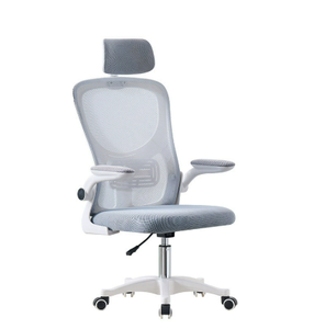 Ventes directes du fabricant de chaises de bureau en tissu maillé commercial simple et confortable haut de gamme pouvant pivoter et soulever - Product Image 1