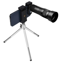 Objectif de caméra téléobjectif universel GIAI 38X avec clip, revêtement FMC, mise au point AF, certifié CE/FCC, verre optique, aluminium, Guangdong