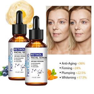 Sérum de Marca Privada Orgánico Puro con 0.2% de Vitamina A, Vitamina C, Niacinamida, Ácido Hialurónico y Vitamina E, Sérum Reafirmante para el Rostro - Product Image 4
