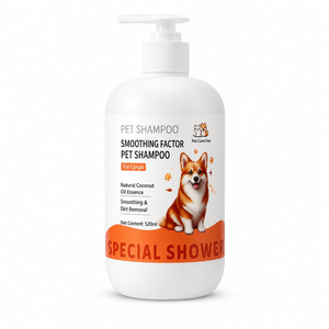Shampooing de toilettage pour animaux de compagnie, formule <span class=keywords><strong>anti</strong></span>-démangeaisons et désodorisante pour chiens Bichon, Teddy, Pomeranian et chats - Product Image 1