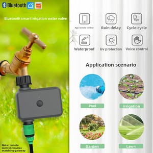 Contrôleur d'irrigation intelligent Wi-Fi Tuya, minuterie d'<span class=keywords><strong>arrosage</strong></span> automatique pour jardin, vanne d'<span class=keywords><strong>arrosage</strong></span> extérieure, <span class=keywords><strong>arrosage</strong></span> intelligent de la cour, en plastique - Product Image 5