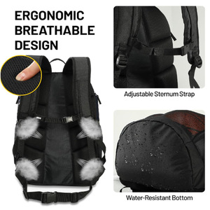 LINGKE Sac de sport multifonctionnel pour le football Sac à dos de gymnastique pour équipement de sport Sac à dos de basket-<span class=keywords><strong>ball</strong></span> 30-40L avec compartiment à balles - Product Image 4