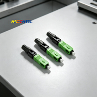 Conector de Montaje Rápido SC APC para Instalación de Redes de Cable de Fibra FTTH, Conector Rápido de Fibra Óptica de Alta Calidad