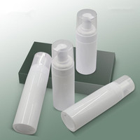 100ml 150ml 200ml blanc/clair récipient cosmétique PET plastique Lotion Mousse bulle mousse pompe bouteille pour savon liquide bain crème