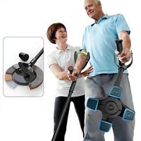 Béquille sous-aisselle, Canne télescopique pour adulte, Béquilles doubles sous-aisselles pour personnes âgées et fracture, en alliage d'aluminium