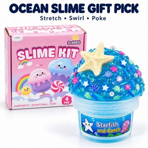 Kit Educativo y Divertido de Slime DIY, Juguetes Blandos Creativos Kawaii para Niños de 5+ Años, TOYSRUNNER, Ecológico y Económico - Product Image 4