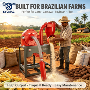 Machine <span class=keywords><strong>à</strong></span> moudre les céréales pour la farine de maïs, le riz et le traitement des céréales - Product Image 6