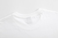 Kaos Pria Oversize Drop Shoulder Katun Organik 180gsm Custom Print Logo dari Gudang USA