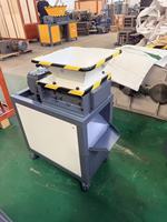 Trituradora de Neumáticos de Desecho de Aluminio y Plástico Accionada por Motor