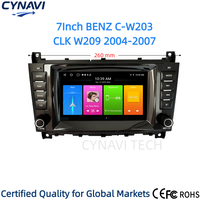 Mercedes-Benz C-Klasse C-W203 CLK W209 Android CarPlay Touchscreen mit IPS-Display Rückfahrkamera & Integriertem GPS