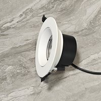 5W 12W Smart Downlight OEM ODM Spot Lumière Couleur Changeante Plafond Projecteur Intégré en 3 Couleurs