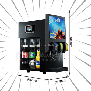 Máquina dispensadora automática de <span class=keywords><strong>3</strong></span> bebidas congeladas para <span class=keywords><strong>Soda</strong></span>, máquinas comerciales de bebidas de Cola, bebida de refrigeración de jugo de fruta fría - Product Image 1