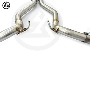 CSZ para Ford <span class=keywords><strong>Mustang</strong></span> 2.3L <span class=keywords><strong>Ecoboost</strong></span>, Silenciador con Válvula de Escape, Control Remoto, Sistema Valvetronic, Escape Deportivo Catback con Cuatro Salidas - Product Image 4