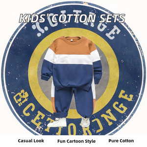 Otoño primavera niños Casual sudadera <span class=keywords><strong>pantalones</strong></span> 2 uds chándales bebé niños Jogging traje niños ropa conjuntos algodón <span class=keywords><strong>Niño</strong></span> dibujos animados - Product Image 2