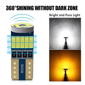 Ampoules LED T10 W5W Canbus 194 LED 4014 SMD 15 LED Blanches Sans Erreur pour Voiture, Éclairage Intérieur, Plafonnier, Carte, Coffre 12V - Product Image 3