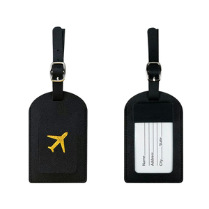 Etiquetas de Cuero Personalizadas para Maletas y Bolsos, Accesorios de Viaje - Product Image 1
