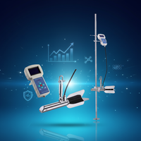 Compteur de vitesse Doppler ultrasonique portatif LSH10-1A (mesure par câble)