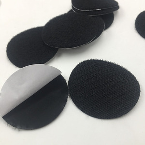 Pvs tiền xu trong suốt móc và vòng lặp vòng vá dính tấm velcroes chấm - Product Image 4