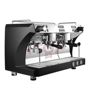 Máquina de café de expresso para uso comercial cm3120c, máquina industrial de café espresso com dois grupos