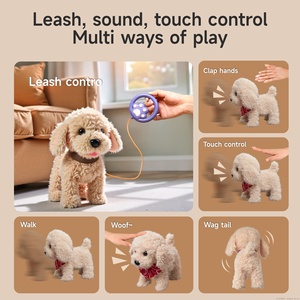 Giocattolo Interattivo per Bambini Tumama, Cane Golden Retriever in Peluche con Telecomando, Cucciolo Elettronico che Cammina e Abbaia - Product Image 5