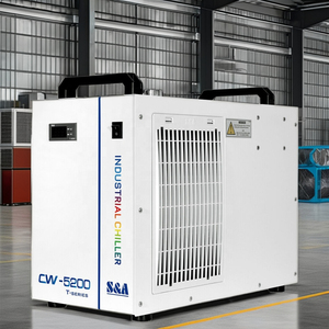 S&amp;A Industrial Cooling System Cooler 60W-150W CW3000 CW5000 CW5200 CW6000 CO2 Laser Engraving Cutting Machine 5HP <strong>Compressor</strong> New - Product Image 6