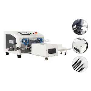 YH-904N Automatic wire cable stripping cutting machine and wire twist machine