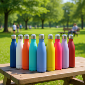 Oem Odm Smart Water Bottle 304 Stainless Steel 500ml Vacuum Flask 12-24 Hours Thermal Insulation for Office Outdoor Use Custom - Product Image 2