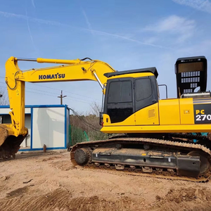 Excavatrice Komatsu PC270 d'occasion de haute qualité, profondeur de creusement 400L, réservoir de carburant, bien entretenue, d'origine japonaise, en stock - Product Image 3
