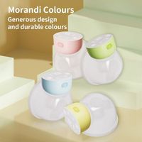 2 pièces - Tire-lait électrique en gel de silice de haute qualité - Portable - Rechargeable - 2 modes - Extracteur de lait intelligent et indolore - Prix compétitif