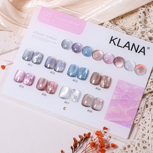 Kit de vernis à ongles gel KLANA 15ml Effet Céramique Jade Oeil de Chat, Style Français, Vente en Gros Direct Fabricant - Product Image 3