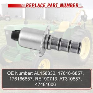 Válvula Solenoide AL158332 17616-6857 Compatible con Tractores John Deere 5080R 5090R 5100R 6100 6200 6300 6405 6506 6605 6800 7130 - Product Image 5