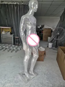 Lampadaire de salon pour homme et femme, décoration DIY, mosaïque artistique, mannequins sur mesure grandeur nature - Product Image 1