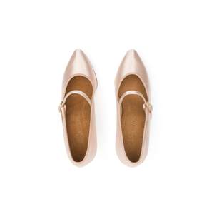 Zapatos de baile BD para revendedor Material satinado suela blanda logotipo personalizado Tango Jazz <span class=keywords><strong>Sasan</strong></span> zapatos de baile latino para mujer zapatos de baile de salón - Product Image 3