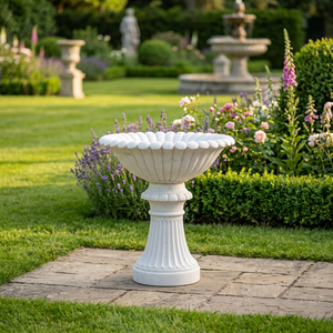 Vase décoratif unique de jardinière en marbre sculpté à la main de haute qualité pour intérieurs et extérieurs de luxe beau design - Product Image 2