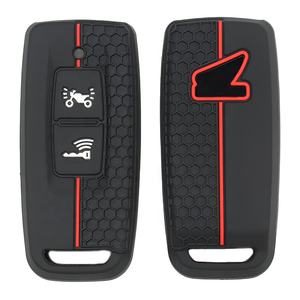 Funda Protectora de Silicona para Llaves de Coche, Estilo Moderno, Compatible con Llaves de Motocicleta <span class=keywords><strong>Honda</strong></span> - Product Image 2
