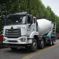 Truk Mixer Beton Heavy Duty Laris di Afrika dengan Penggerak 6x4 Kapasitas 10CBM untuk Kendaraan Pencampur Semen Teknik Konstruksi