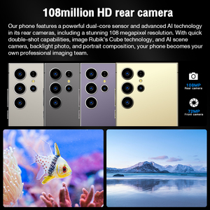 Smartphone S24 Ultra 7,3 pouces, multi-langues, débloqué, Galaxi S24 Ultra 5G, vente flash, téléphone portable avec double carte SIM - Product Image 1