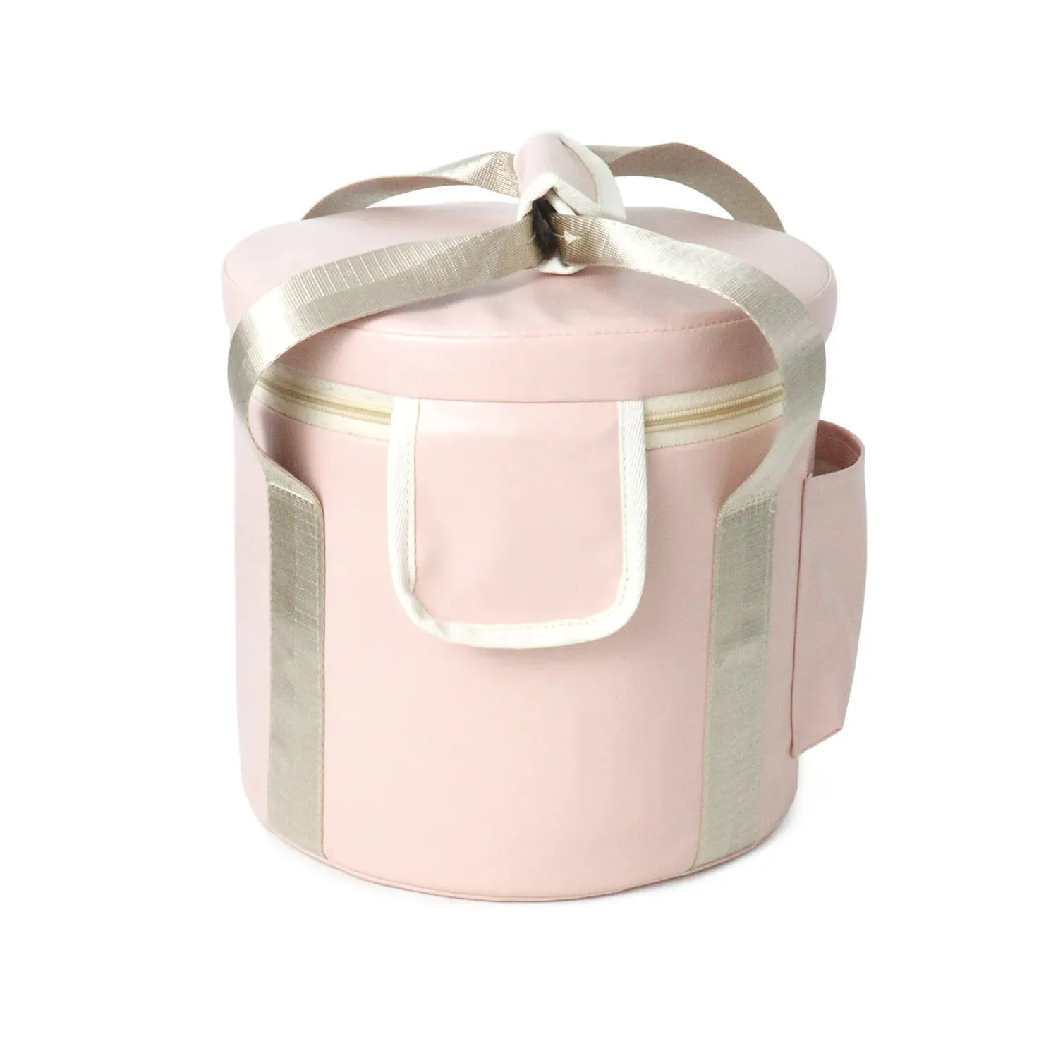 AMAZING BRAND Crystal Quartz Singing Bowl light pink carry case bag