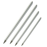 Stylo en métal avec logo personnalisé en aluminium anodisé Crayon métallique éternel pour enfants adultes écriture dessin