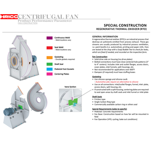 4-72 220V/380V Industriële Glasvezel Anti-Corrosie Chemische Uitlaat Centrifugale Ventilator - Product Image 5