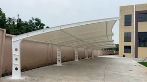 Structure de <span class=keywords><strong>membrane</strong></span> tendue en <span class=keywords><strong>PVC</strong></span> Prima pour abri de voiture et abri extérieur pour bâtiment commercial, auvent pare-soleil - Product Image 2