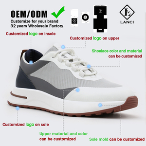 Nhà sản xuất giày OEM LANCI chuyên giày thể thao nam đặt làm riêng, giày sneaker nam đặt làm riêng có logo, xu hướng mới <span class=keywords><strong>2026</strong></span> - Product Image 6