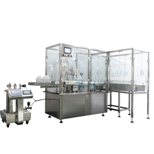 Máquina Automática de Llenado de Botellas de Suero Redondas de 1000 ml con Motor Eléctrico para Aceite, Líquido Nutritivo, Esencia Cosmética - Product Image 1