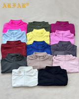 Ensemble de sport 2 pièces pour femme : veste à manches longues avec demi-fermeture éclair et effet froncé fessier, extensible et sans coutures, idéal pour la gym, le fitness et le sport