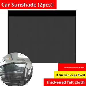 Cortinas para Coche con Ventosas, Malla Engrosada Ventilada y Transpirable, Parasol Lateral para Ventana, Instalación Rápida, Kits Interiores - Product Image 3