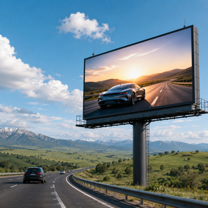 Écran LED 1000x1000 résistant aux hautes températures, IP65, 5000 cd, 1080P, mur vidéo LED pour panneau d'affichage routier urbain, signalisation routière - Product Image 6