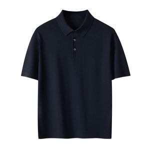 Maglietta da <span class=keywords><strong>uomo</strong></span> con girocollo a girocollo in <span class=keywords><strong>lana</strong></span> a maglia Fine Casual a maniche corte da <span class=keywords><strong>uomo</strong></span> - Product Image 2