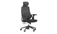 Chaise de bureau de luxe moderne, chaise confortable à dossier haut, chaise de direction avec appui-tête en mesh